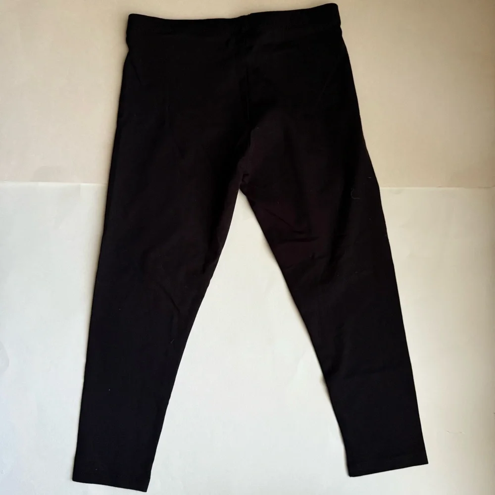 🍭 The Children’s Place Girls Black Capri Leggings - Size Large (10/12) (Used)
